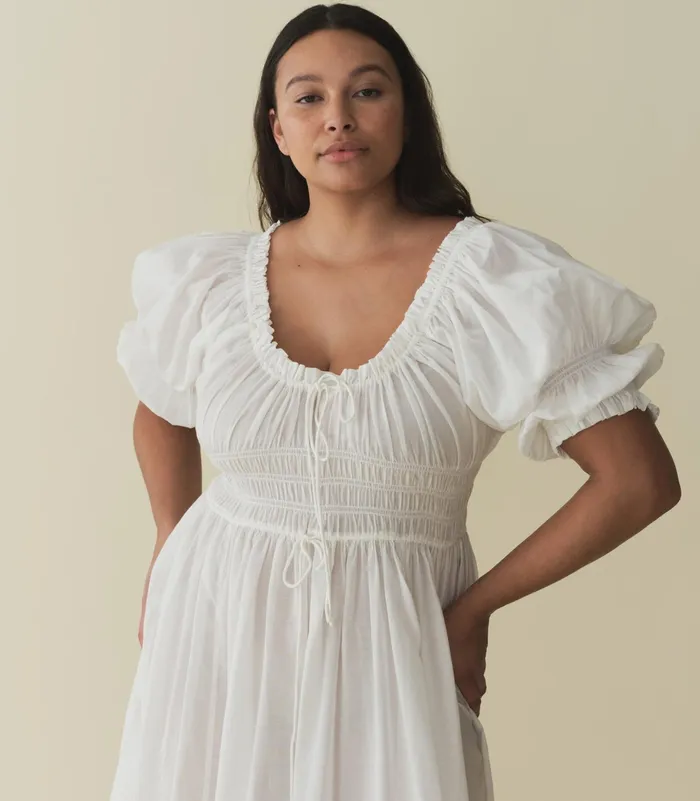 DEN Ischia Dress Salt Women Dresses