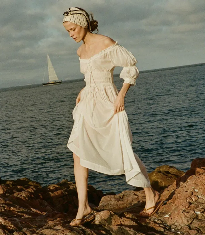 DEN Ischia Dress Salt Women Dresses