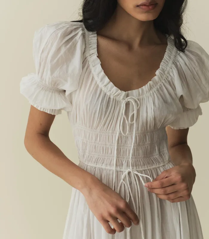 DEN Ischia Dress Salt Women Dresses