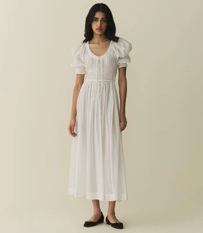 DEN Ischia Dress Salt Women Dresses
