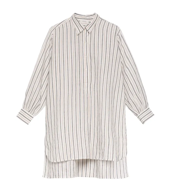DEN Jora Dress San Leone Stripe Women Dresses