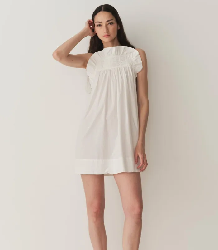 DEN Lynette Dress Salt Women Dresses