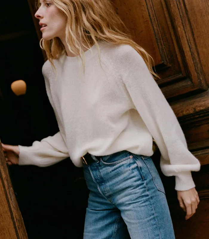 DEN Marsena Sweater Ivory Women Knitwear DEN Marsena Sweater Ivory Women Knitwear
