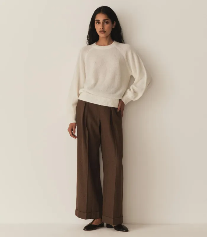 DEN Marsena Sweater Ivory Women Knitwear DEN Marsena Sweater Ivory Women Knitwear