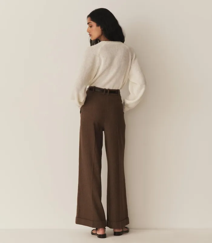 DEN Marsena Sweater Ivory Women Knitwear DEN Marsena Sweater Ivory Women Knitwear