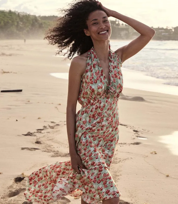 DEN Mazarin Dress Tulip Fields Women Dresses