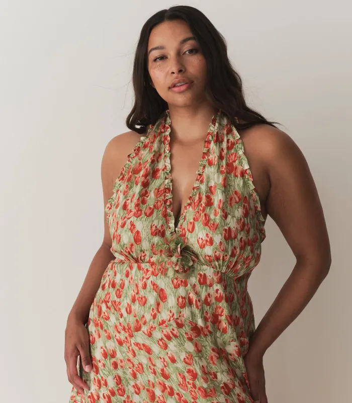 DEN Mazarin Dress Tulip Fields Women Dresses