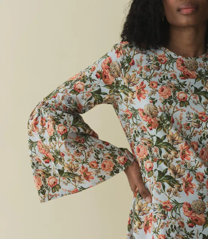 DEN Noisette Dress Calico Garden Women Dresses