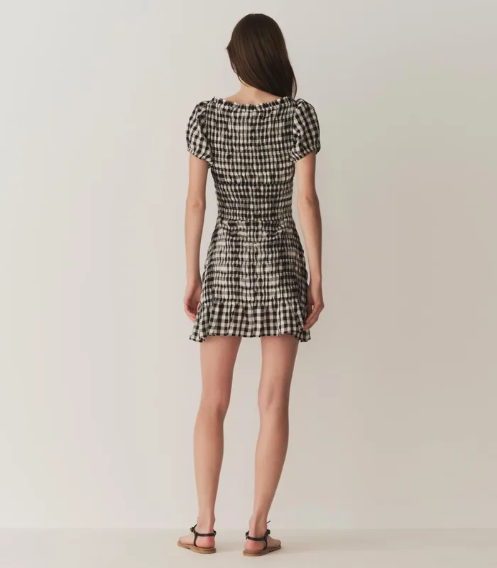DEN Rizzo Dress Marilyn Gingham Women Dresses DEN Rizzo Dress Marilyn Gingham Women Dresses