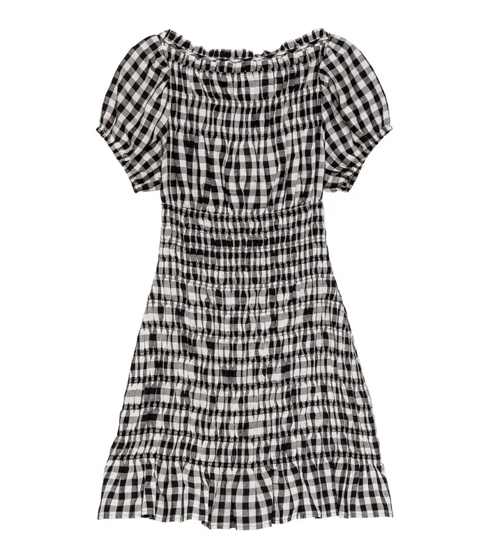 DEN Rizzo Dress Marilyn Gingham Women Dresses DEN Rizzo Dress Marilyn Gingham Women Dresses