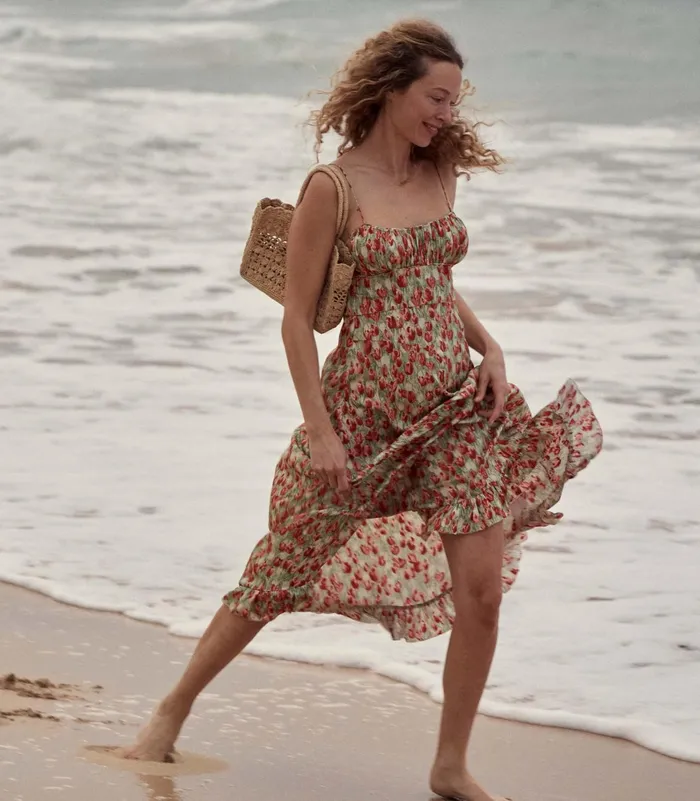 DEN Rosaria Dress Tulip Fields Women Dresses