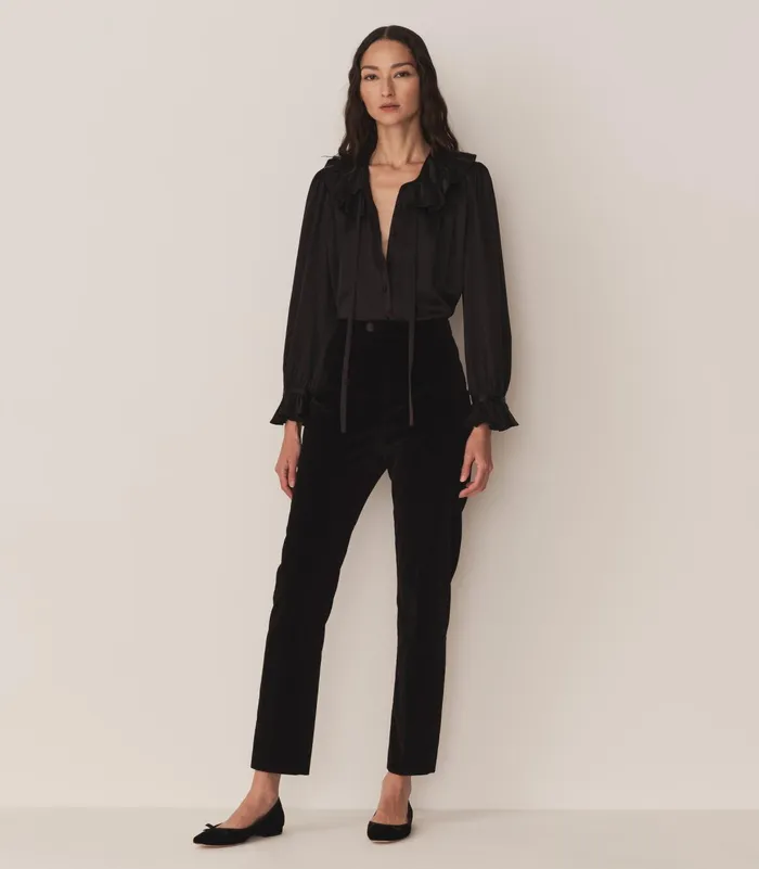 DEN Solange Top Black Women Tops