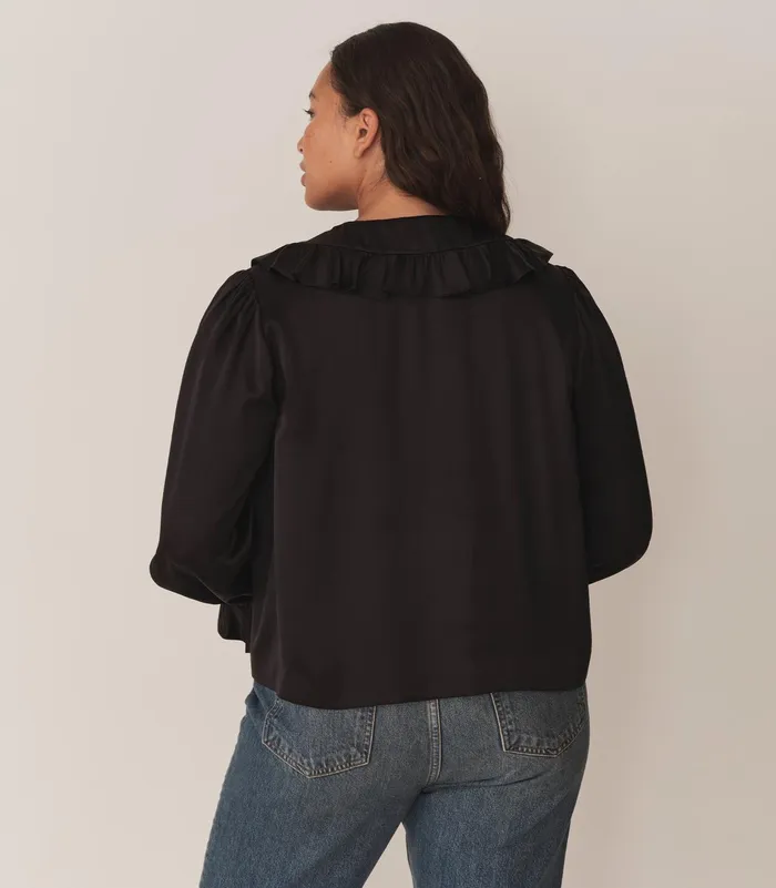 DEN Solange Top Black Women Tops