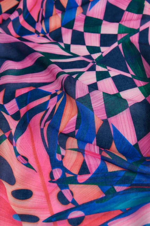 Desigual Arty Foulard Women Scarves