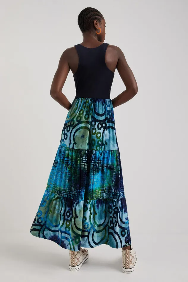 Desigual Arty Long Dress Women Dresses