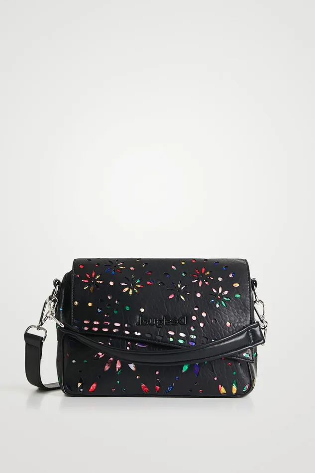 Desigual Diecut Sling Bag Women Crossbody Bags