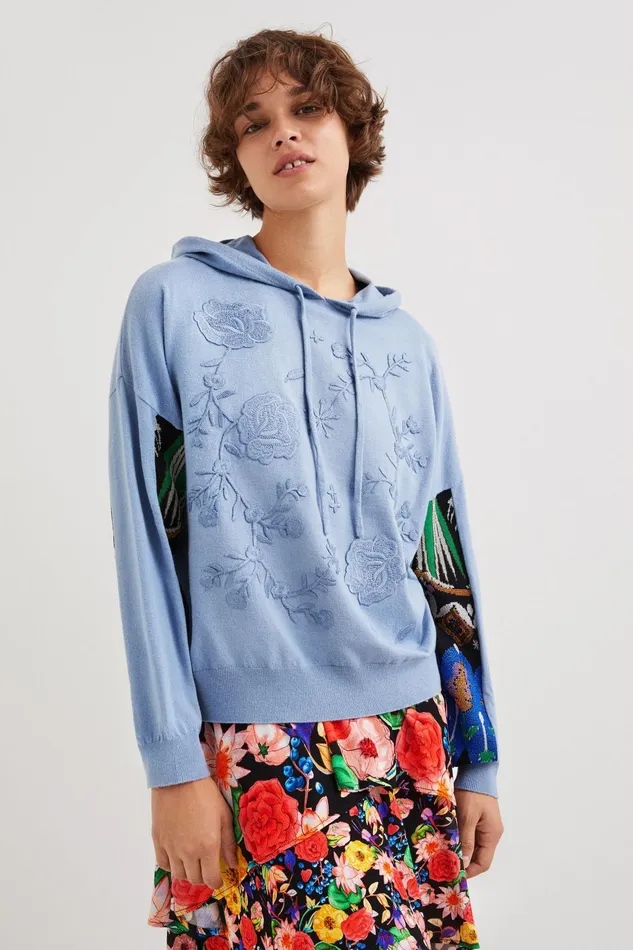 Desigual Embroidered Jumper Women Sweaters