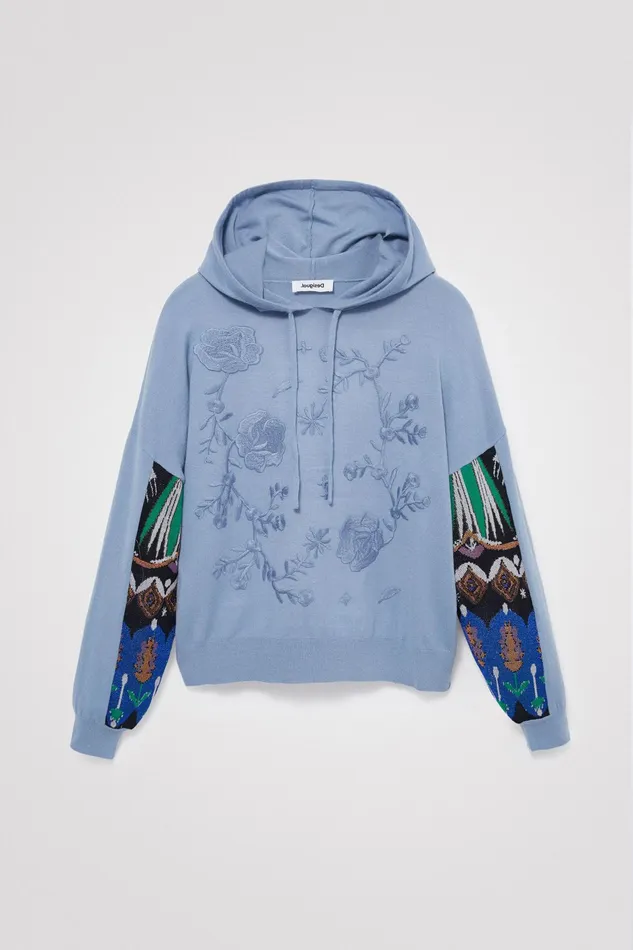 Desigual Embroidered Jumper Women Sweaters
