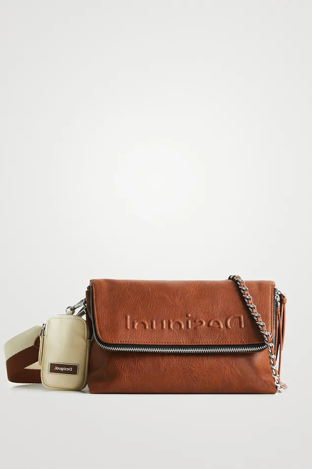 Desigual Logo Sling Women Crossbody Bags