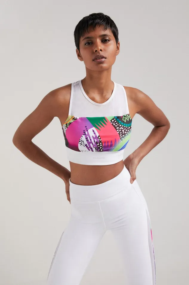 Desigual M Christian Lacroix Sporty Top Women Sportswear