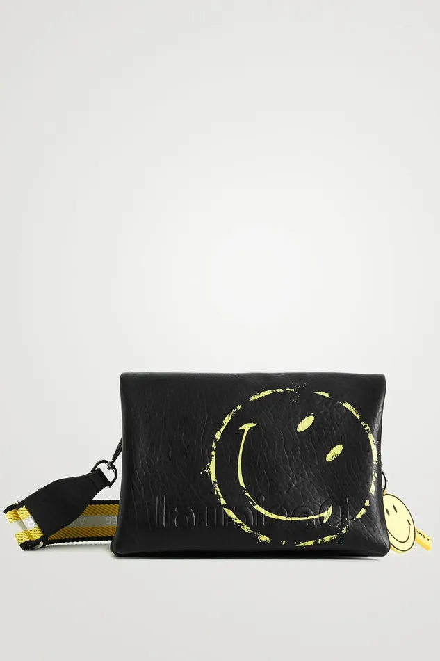 Desigual Smiley Sling Bag Women Crossbody Bags