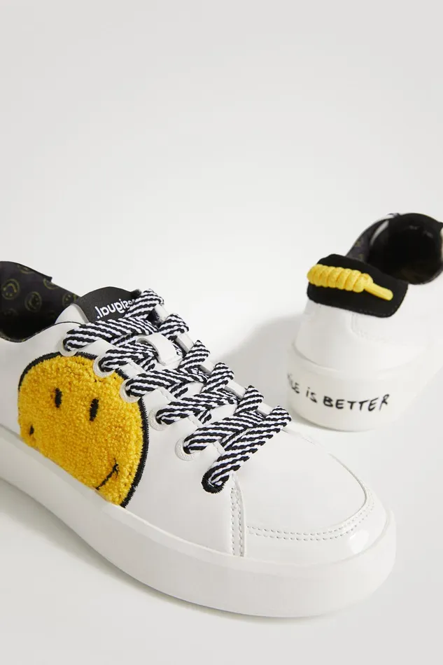 Desigual Smiley Sneakers Women Sneakers