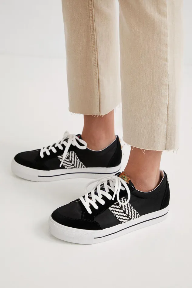 Desigual Sneakers With Ethnic Band Women Sneakers