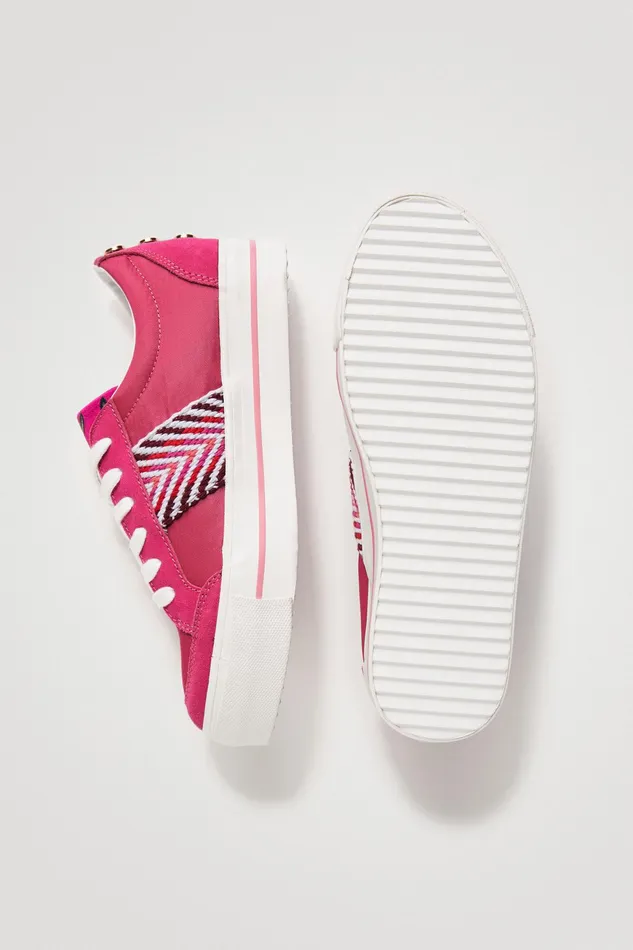 Desigual Sneakers With Ethnic Band Women Sneakers
