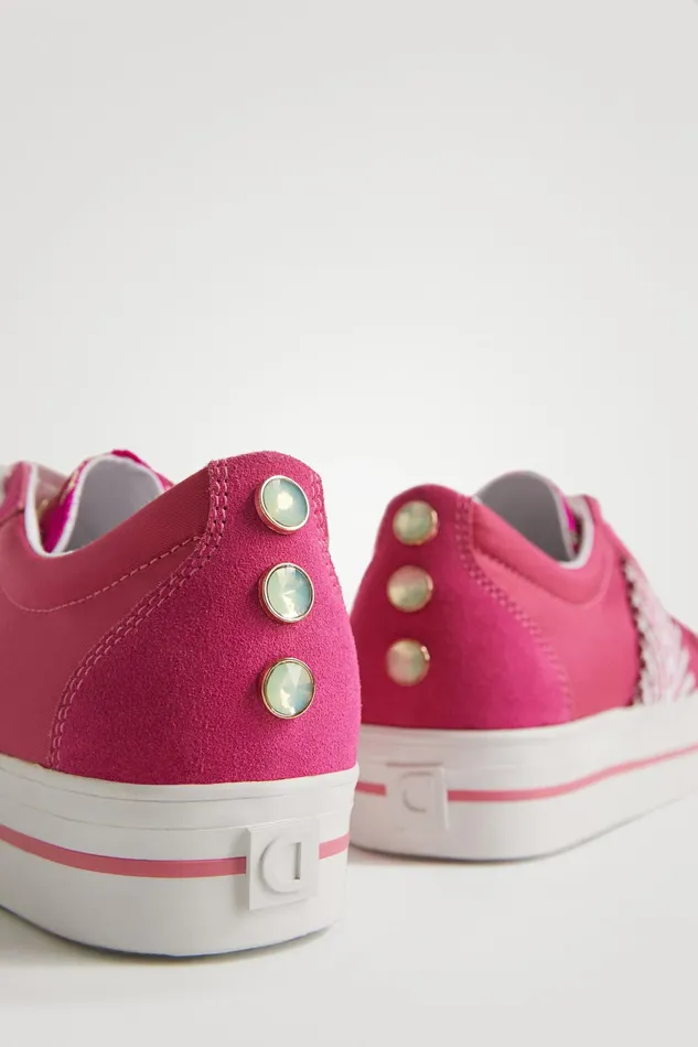 Desigual Sneakers With Ethnic Band Women Sneakers