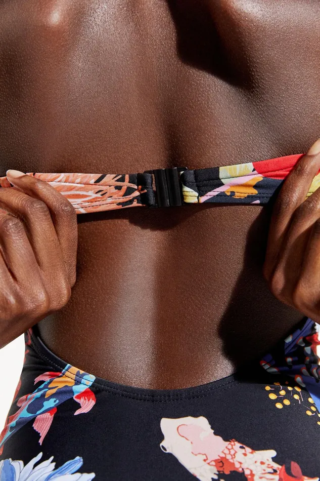 Desigual Strapless Swimsuit Women Swimwear