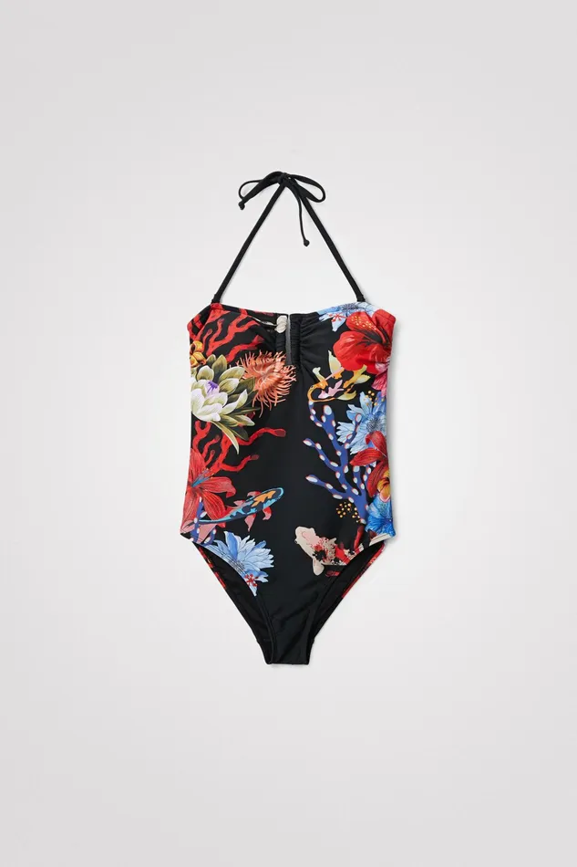 Desigual Strapless Swimsuit Women Swimwear
