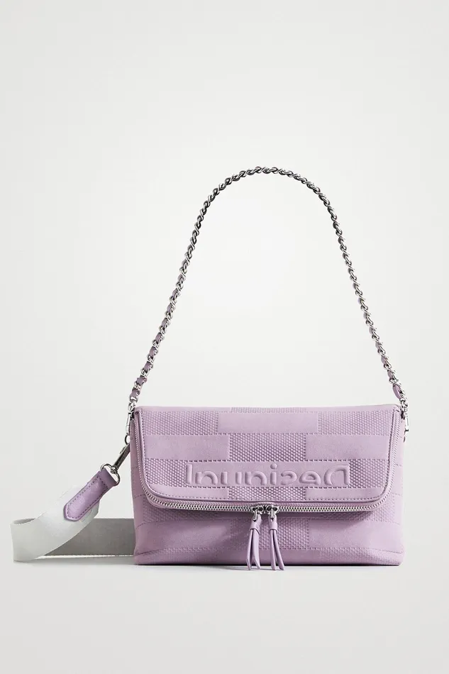 Desigual Textured Sling Bag Women Crossbody Bags
