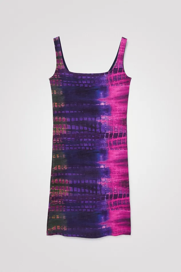 Desigual Tiedye Knit Dress Women Dresses