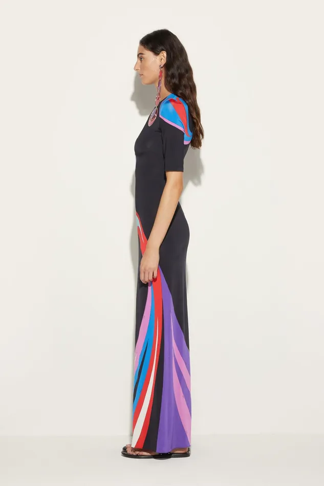 Dresses Women PUCCI CigniPrint Long Dress