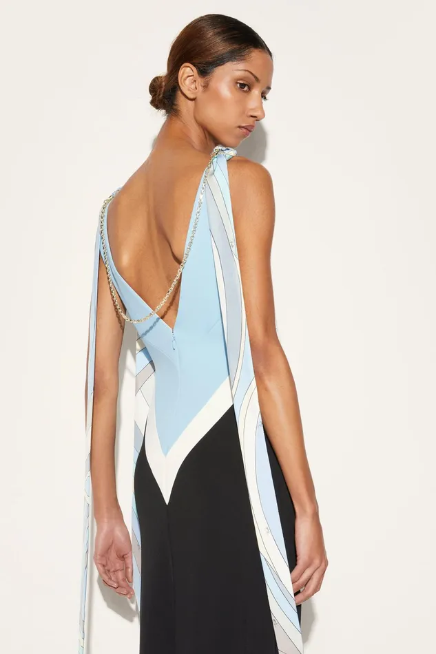 Dresses Women PUCCI Colourblock Long Dress