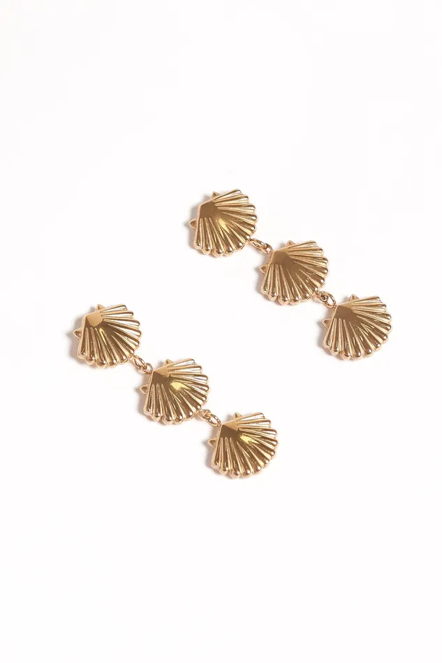 Earrings petalandpup Women Coral Earrings 8211 Gold Gold