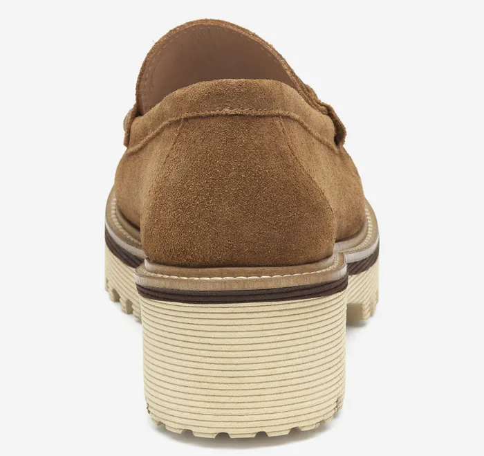 Emmalynn Bit Loafer Whiskey Suede Women8217s Shoes Johnston and Murphy Women
