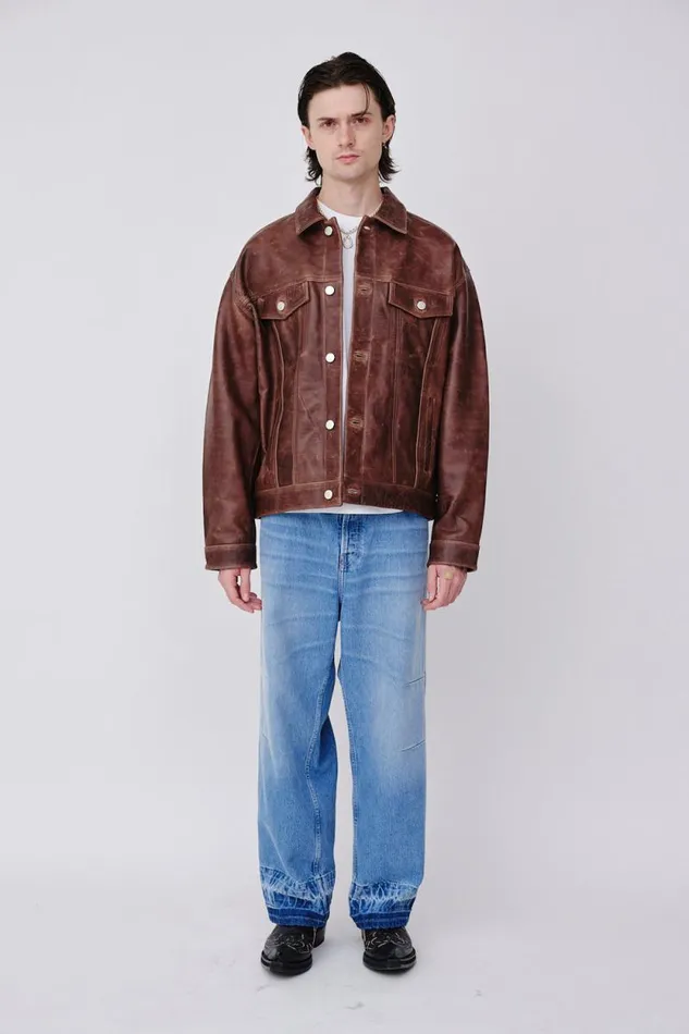 Ezra 8211 Friar Brown Men Won Hundred Coats and Jackets