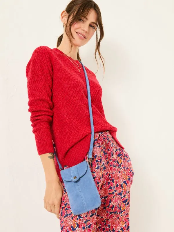 Fat Face Bags and Purses Women Blue Clara Phone Bag