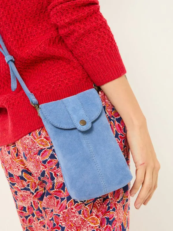 Fat Face Bags and Purses Women Blue Clara Phone Bag