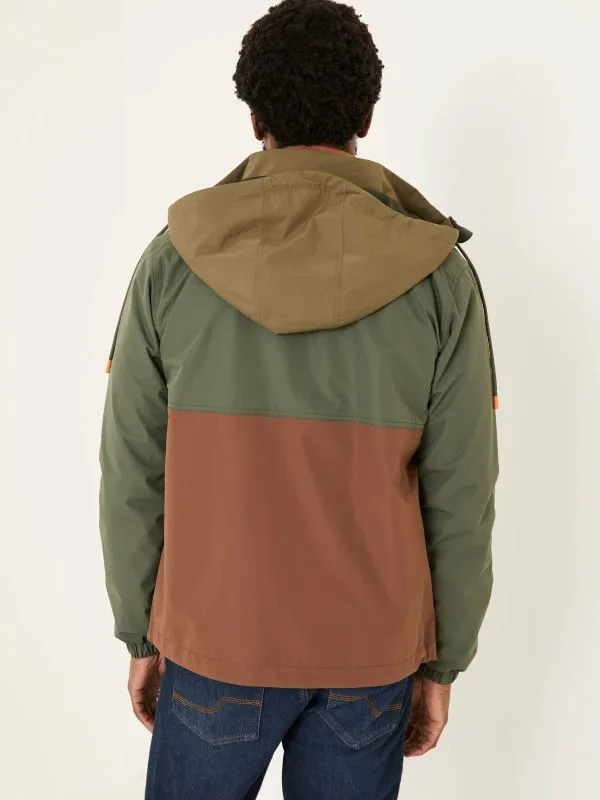 Fat Face Coats and Jackets Men Aberford Khaki Green Jacket