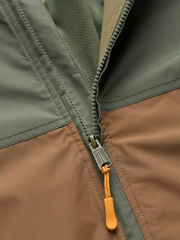 Fat Face Coats and Jackets Men Aberford Khaki Green Jacket