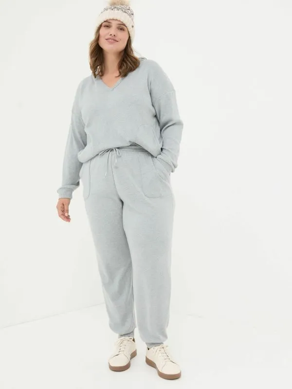 Fat Face Loungewear Women Hannah Grey Lounge Joggers