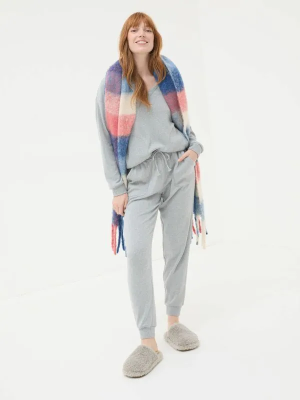 Fat Face Loungewear Women Hannah Grey Lounge Joggers