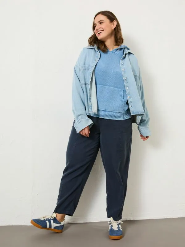 Fat Face Shirts and Blouses Women Chambray Blue Sara Chambray Shirt