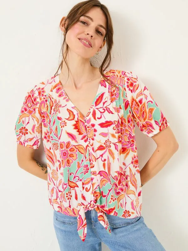 Fat Face Shirts and Blouses Women Ivory Savannah Blouse