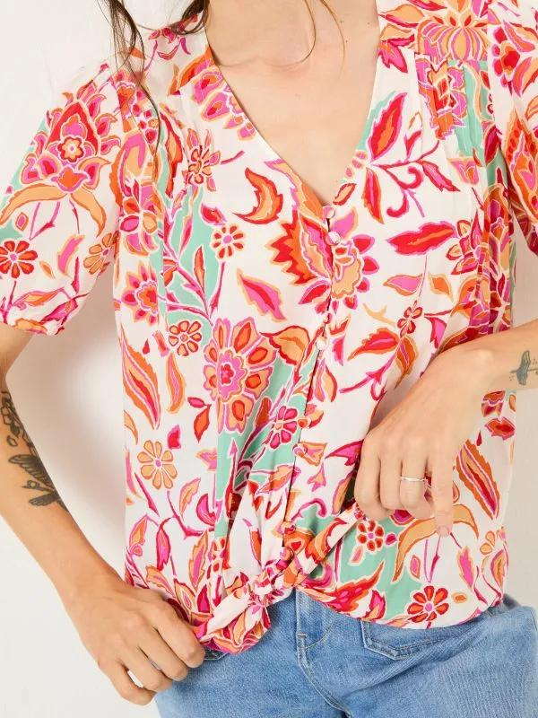 Fat Face Shirts and Blouses Women Ivory Savannah Blouse