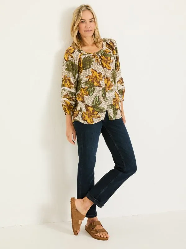 Fat Face Shirts and Blouses Women Natural Caitlin Tunic