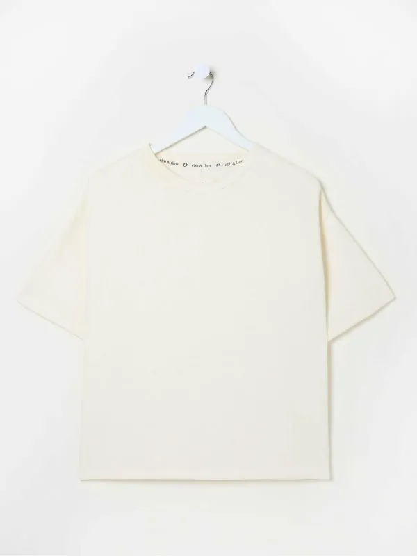Fat Face Sweatshirts and Hoodies Women Ivory Sol Crew 100 Cotton Sweatshirt