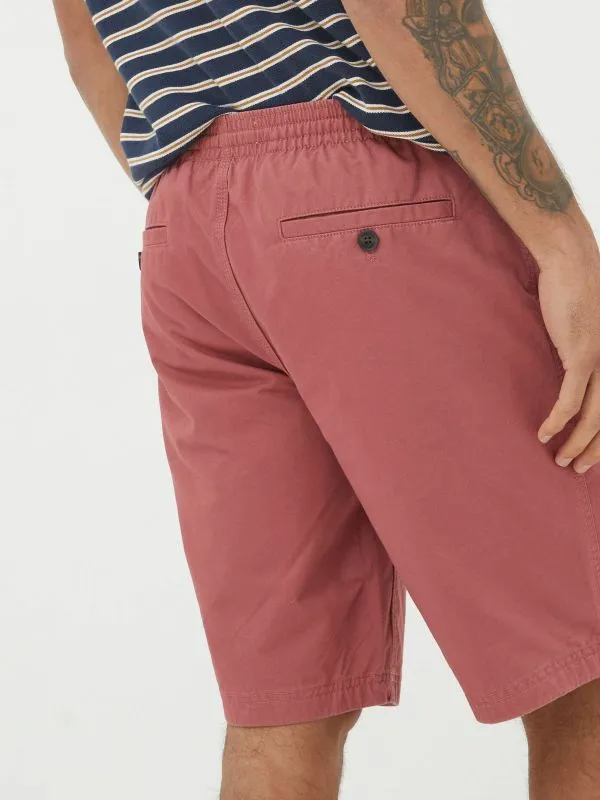 Fat Face Tall Collection Men Seaton Red Pull On Shorts